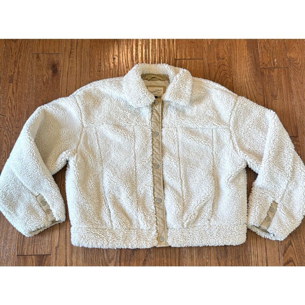 Universal Thread Sherpa snap front fleece jacket large - Picture 3 of 8
